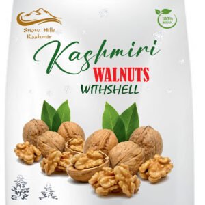 Snow Hills Kashmir Kashmiri Kagzi Shelled Walnuts 500gm