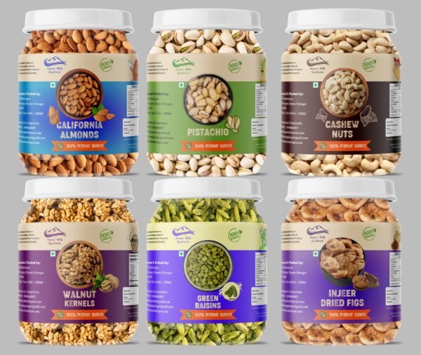 combo pack of 6*250gm
